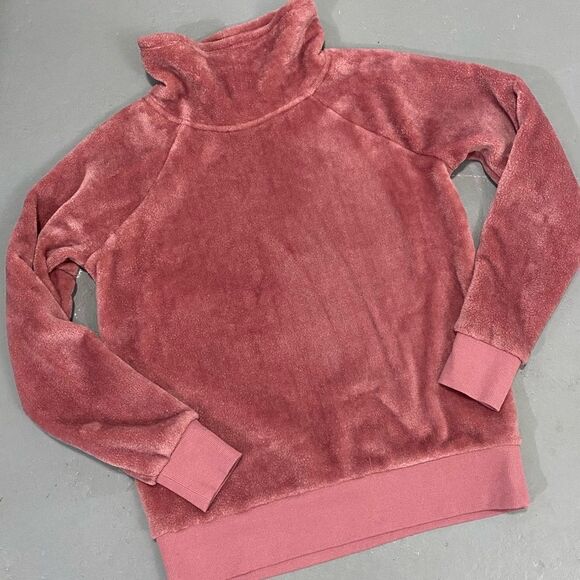 Gaiam | Fuzzy Cowl Neck Sweatshirt - Picture 7 of 10